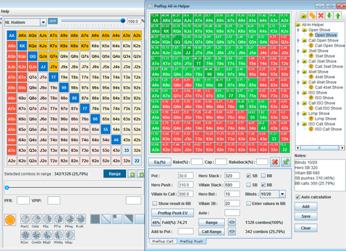 Preflop All-in Helper