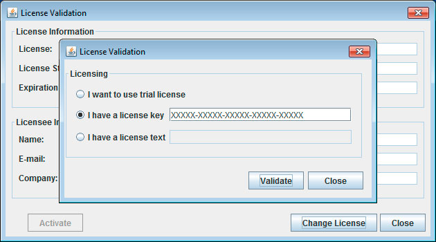Oranges Calculator - Main window