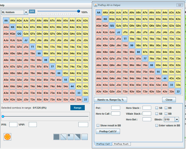 Preflop All-in Helper